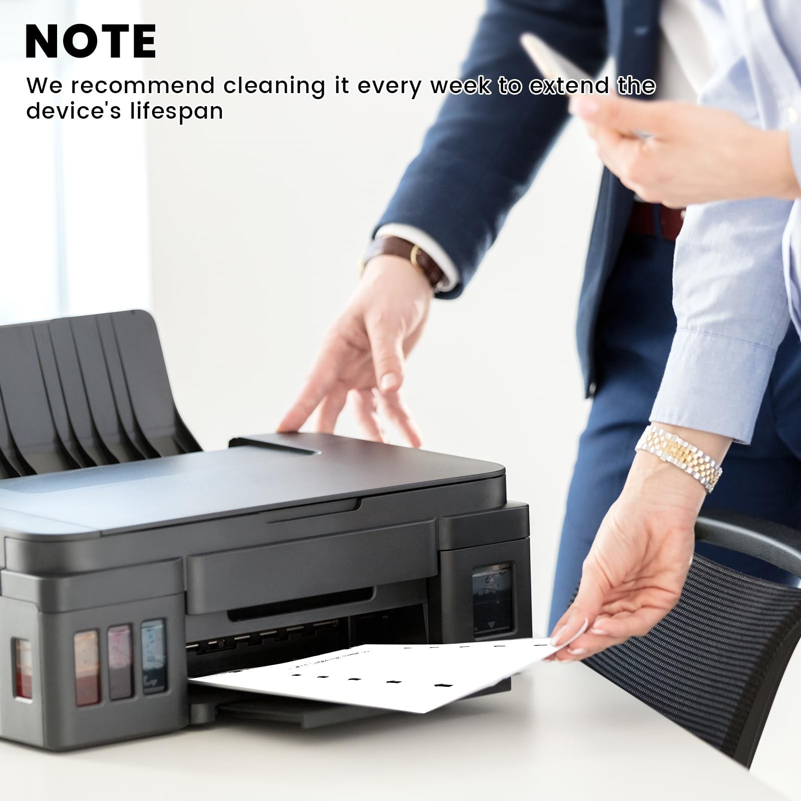 18 PCS Printer Cleaning Sheets, 8.5 x 11 Inches Laser Printer Cleaning Sheets…