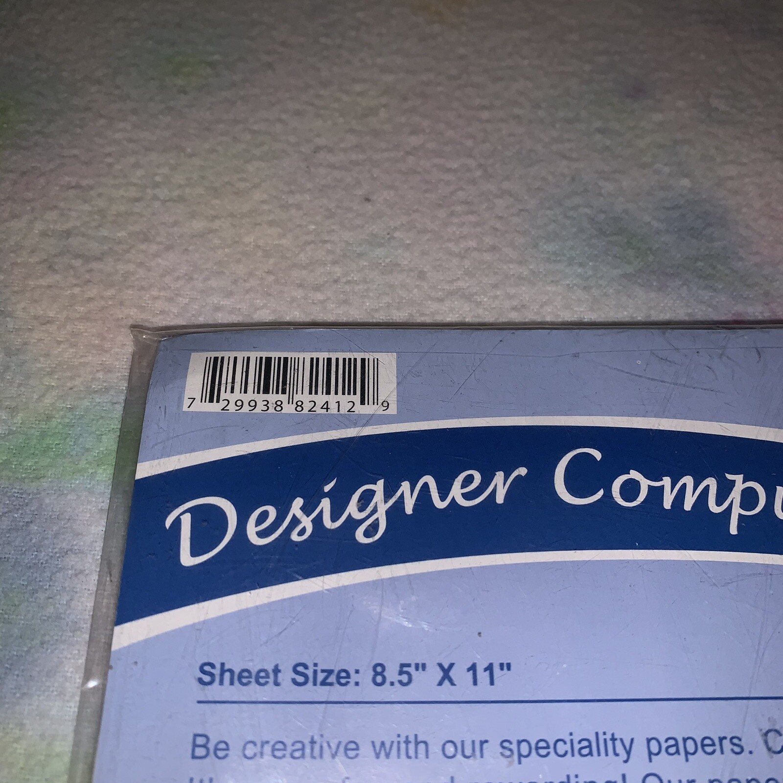 English Cards Designer Computer Paper