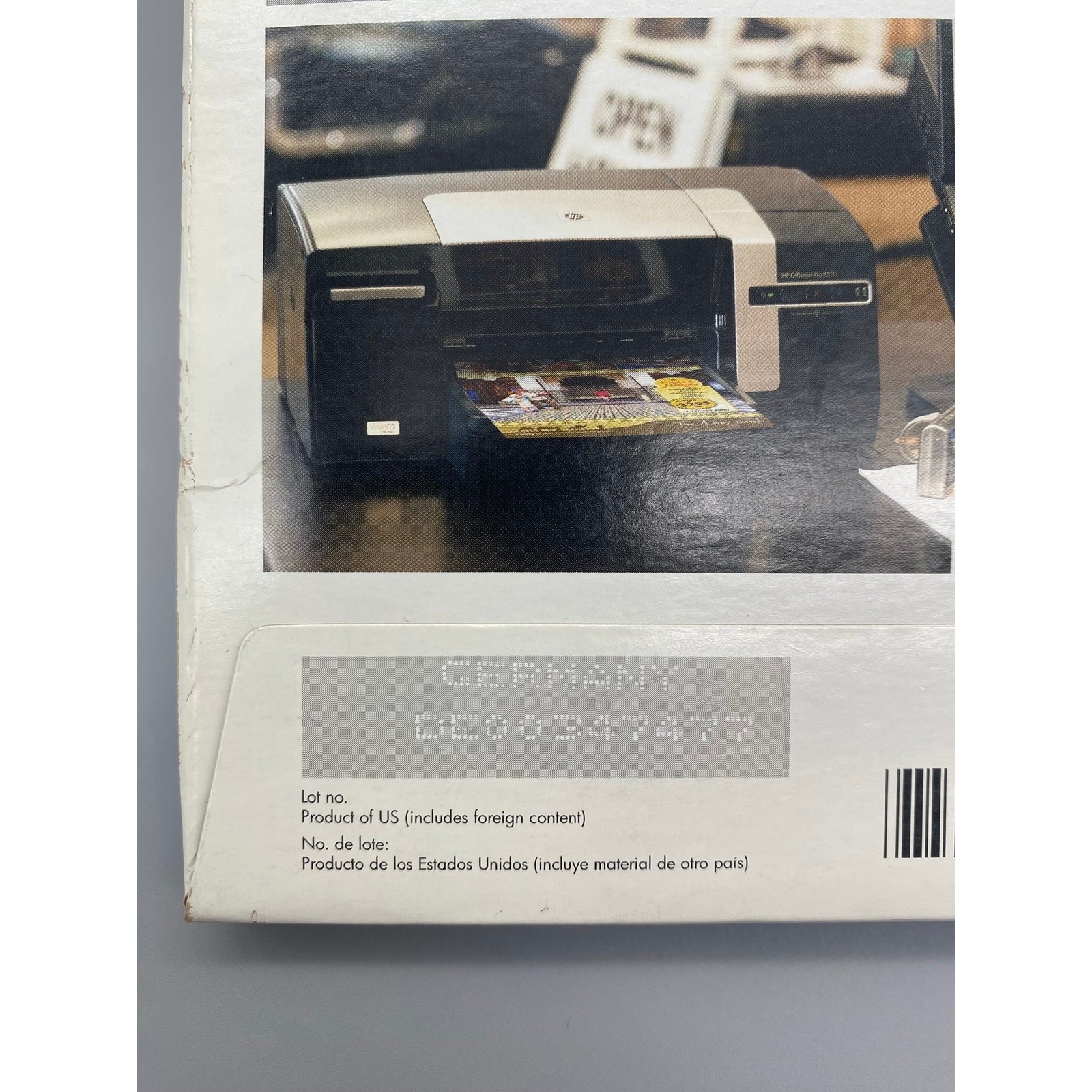 HP Brochure Paper 180g Glossy Inkjet 8.5×11 48lb 120 Sheets C6817A