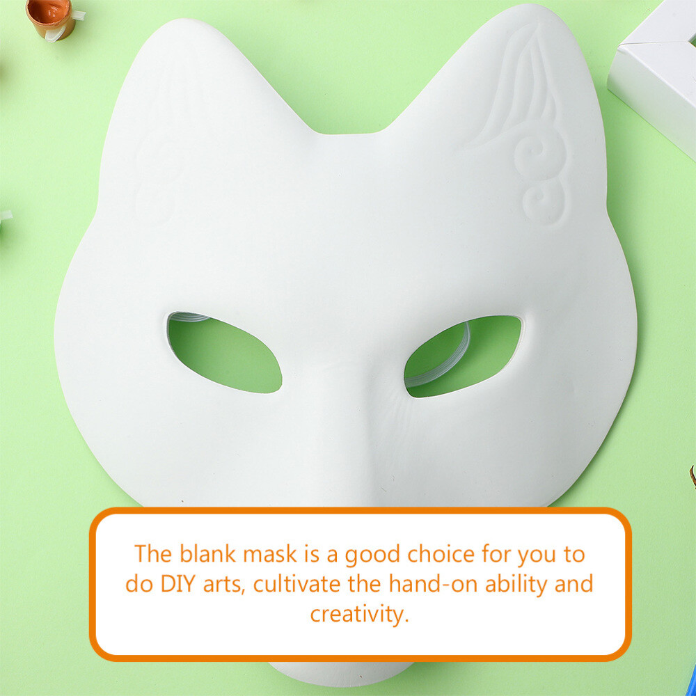 3 Pcs Fox Mask Costume Halloween Cosplay Masquerade Decorate Diy Masks
