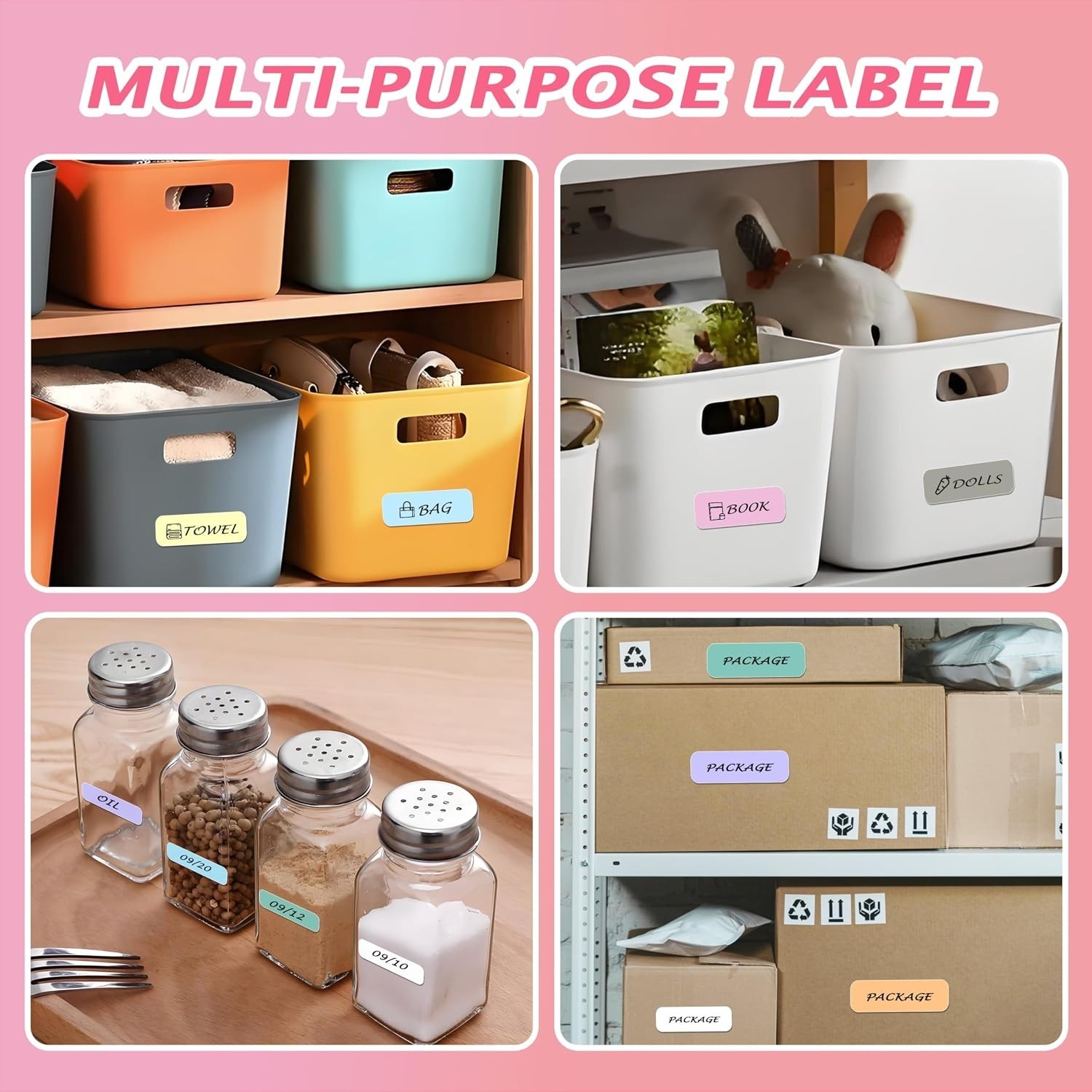 18 Rolls Mini Thermal Printer Sticker Paper, High-Contrast Sticker Paper | Mi…