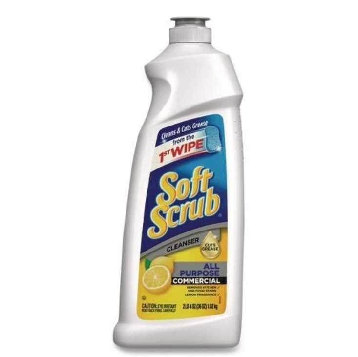 All Purpose Surface Cleanser, Commercial, Lemon Scent, 36 oz Bottle, 6/Carton