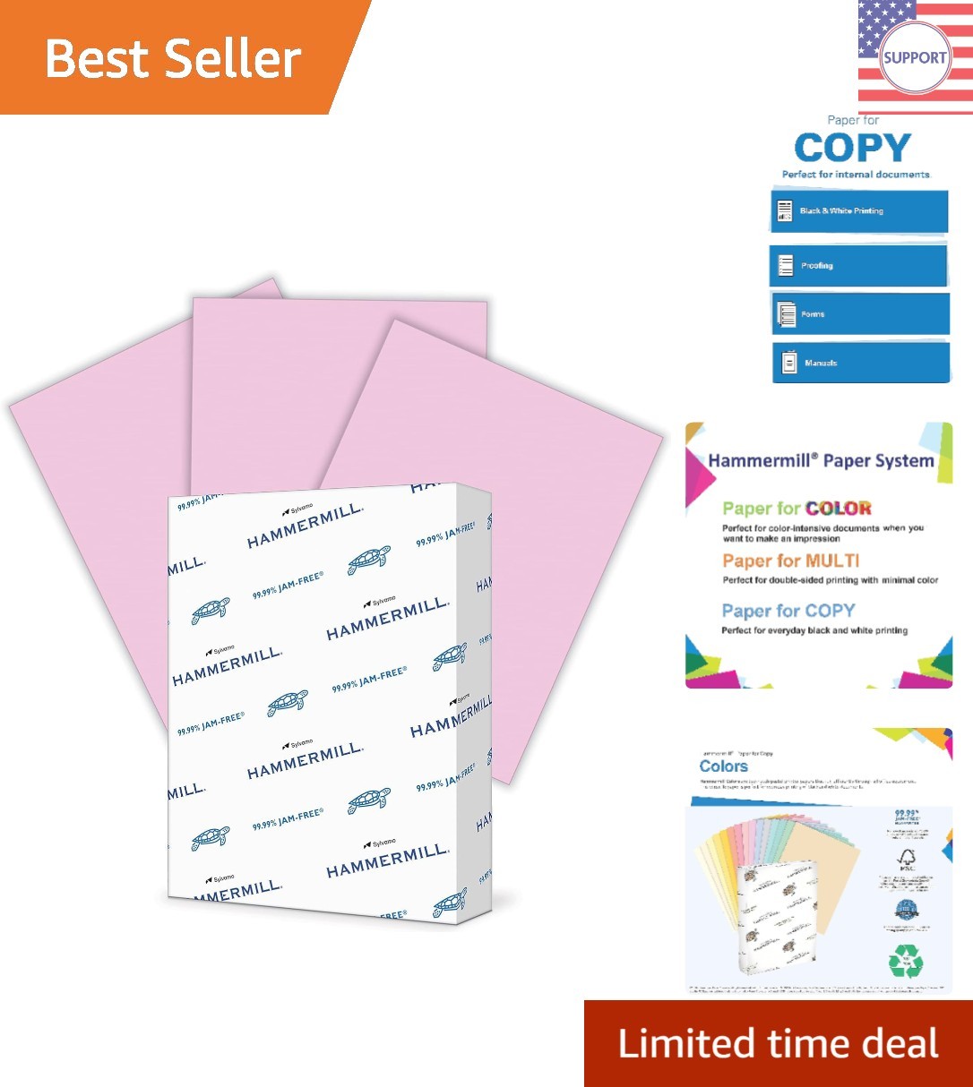 500 Sheets of 20 lb Lilac Colored Paper, 8.5 x 11 – Perfect for All Office Needs