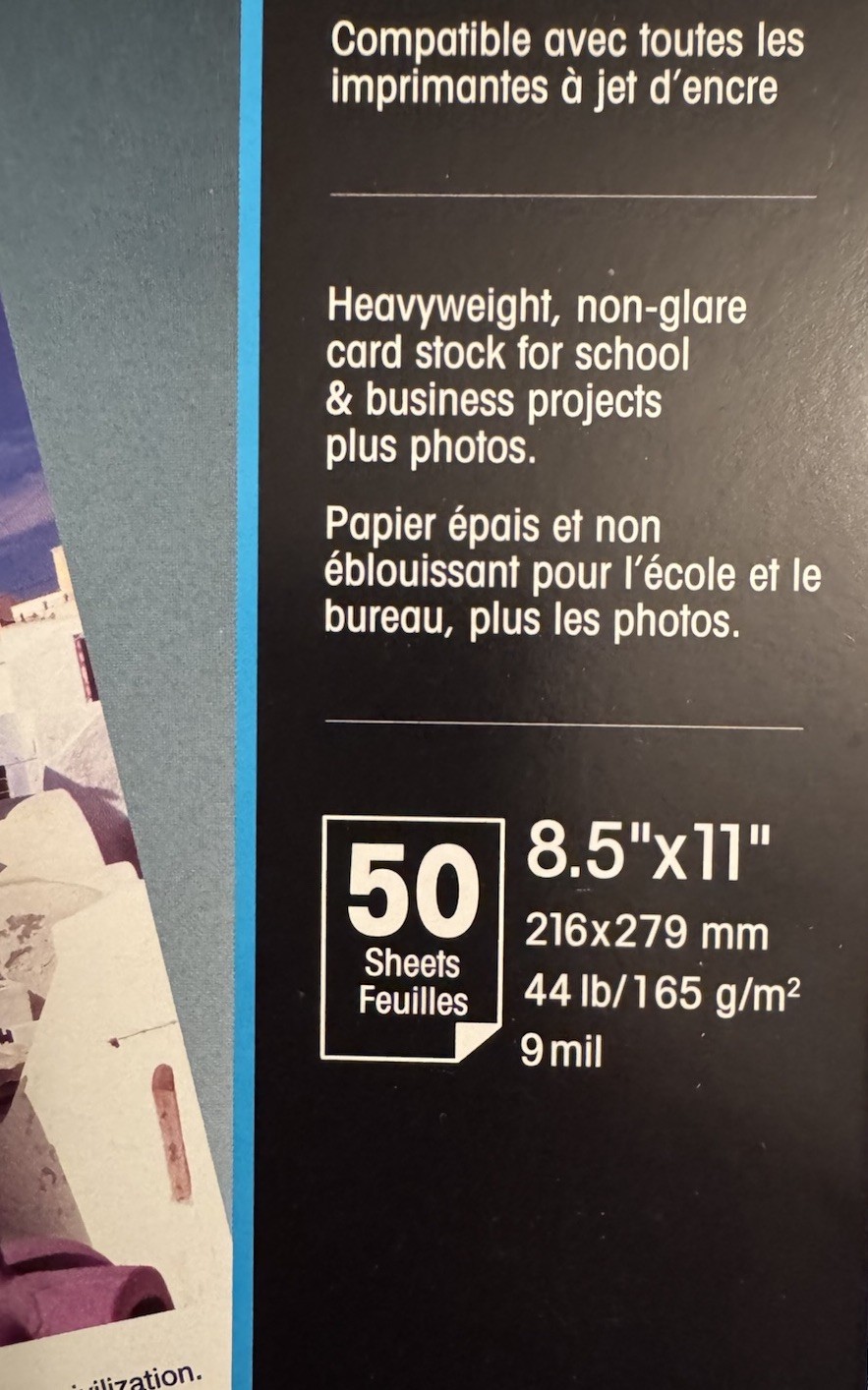 X2 Epson Premium Presentation Paper MATTE 8.5×11 Inches,Double-sided, 50 Sheets