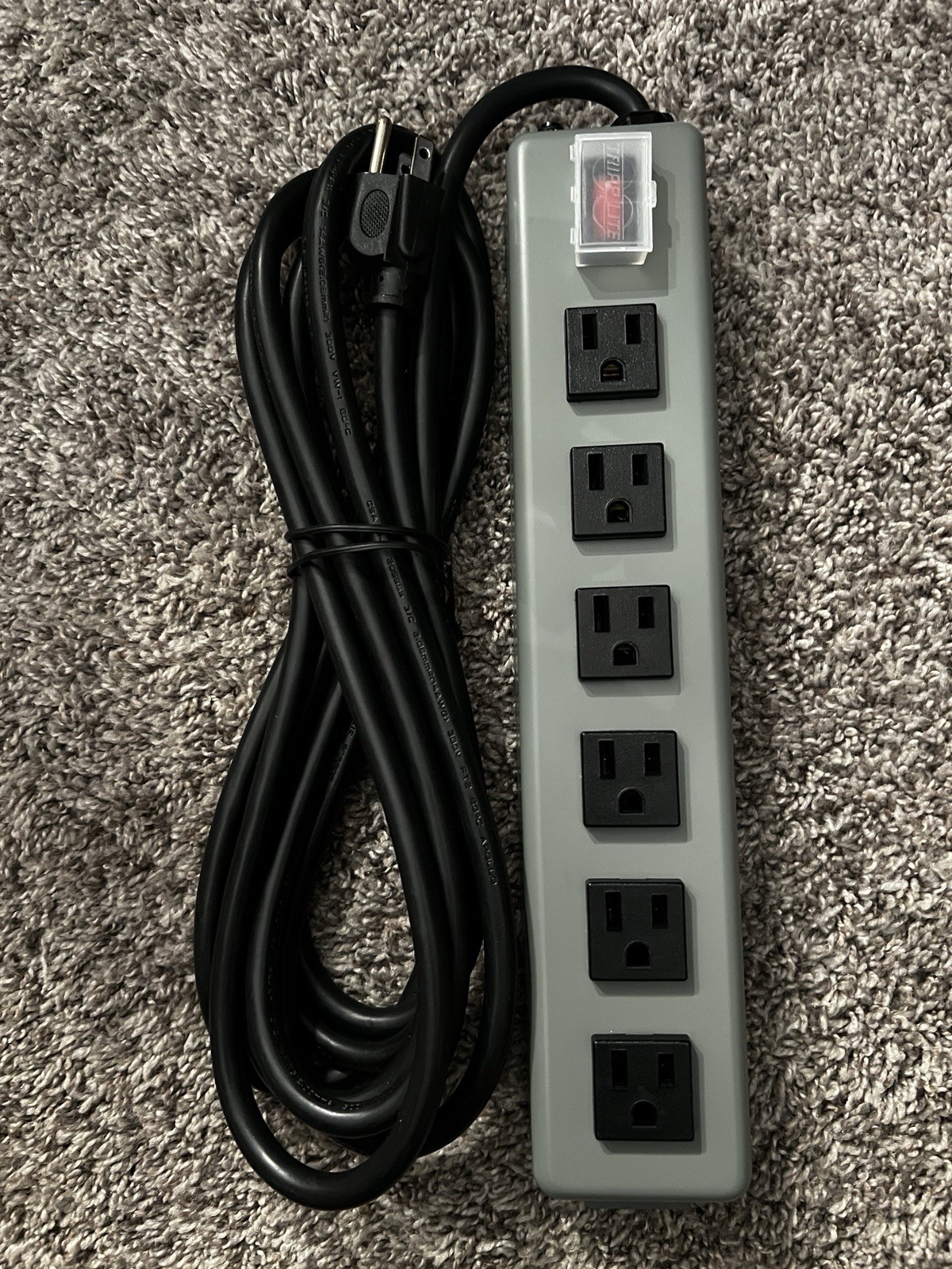 Tripp Lite Series Industrial Power Strip, 6-Outlet, 15 ft Cord