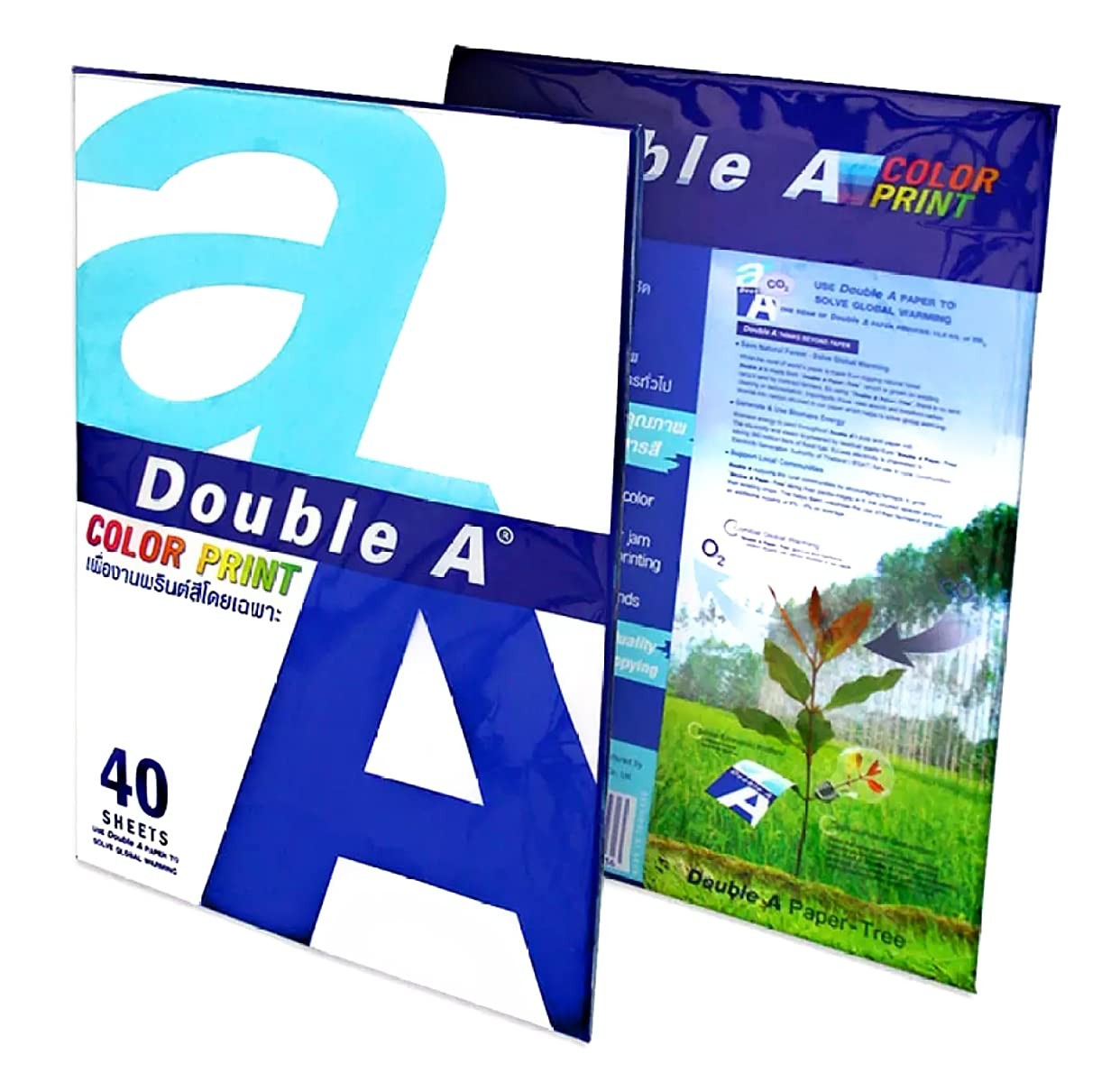 A4 Premium Printer Paper 24 lb 8.3×11.7 Inch 90 GSM 40 Sheets Stationery