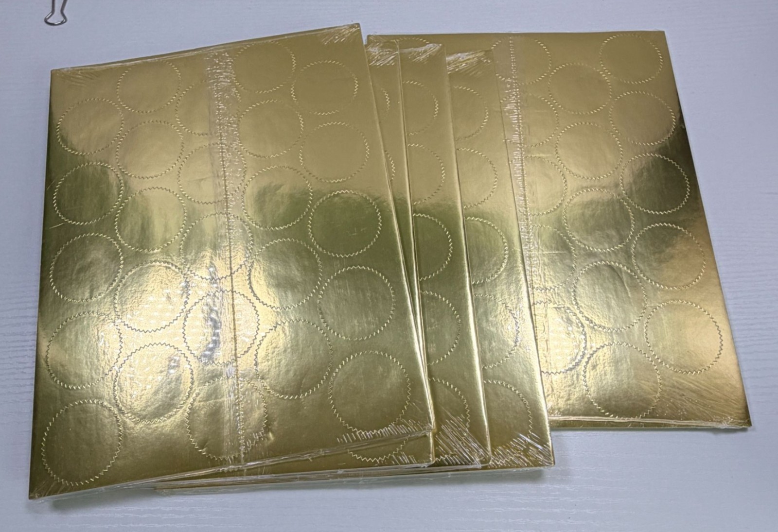 Geographics Certificates Lot of 5 Packs Optima Green + Gold Seals 25 Each Pack