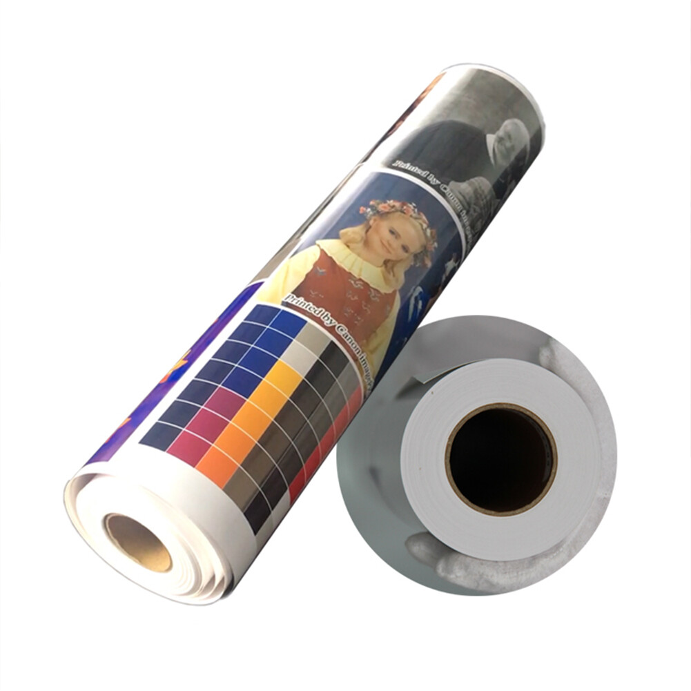 Poster Paper Paper Inkjet Printer White Finish Semi-Glossy 54″x150ft. 7.8oz