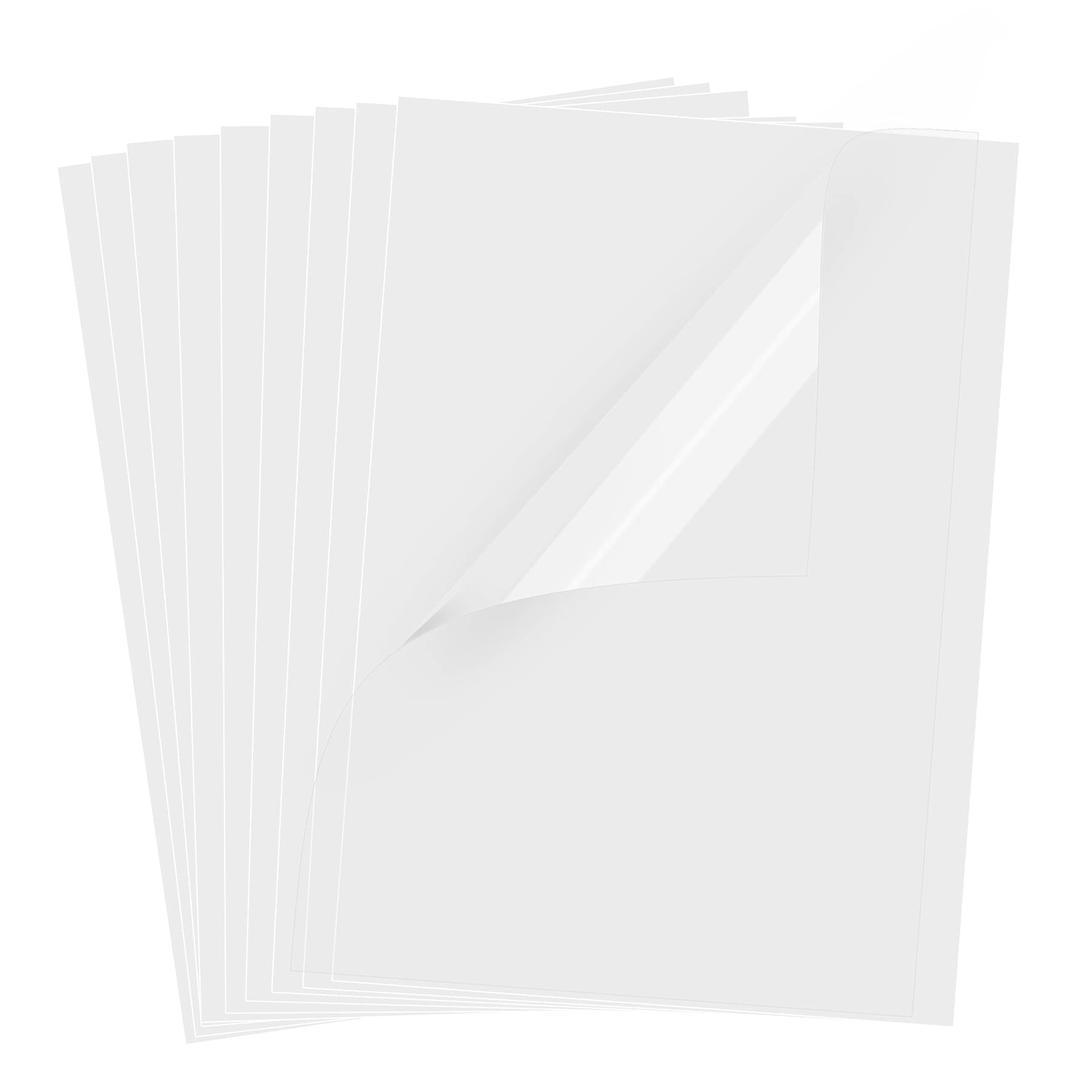 30 Sheets 8.5×11 Inch Clear Film fro Ink Jet Printer Silk Screen Printing