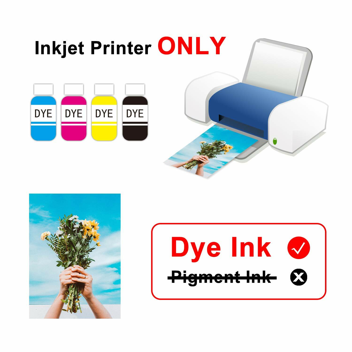 Koala 36lb Glossy Photo Paper 8.5×14 Legal size 100PK Inkjet Printer Brochure