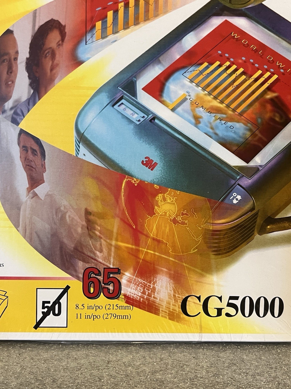 3M Multipurpose Transparency Film Clear 8.5×11” 65 Count Inkjet Laser Copier