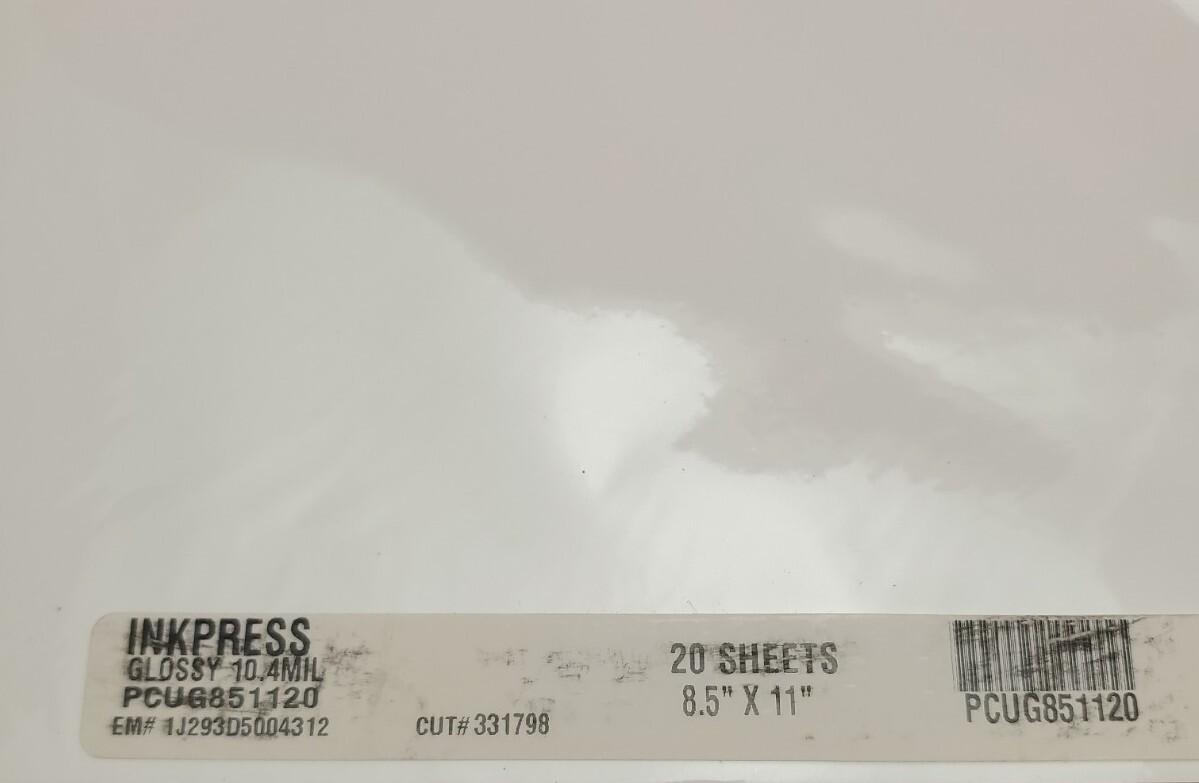 Inkpress Glossy Photo Paper 10.4MIL Box Of 400 Sheets (8.5×11″), #PCUG851120