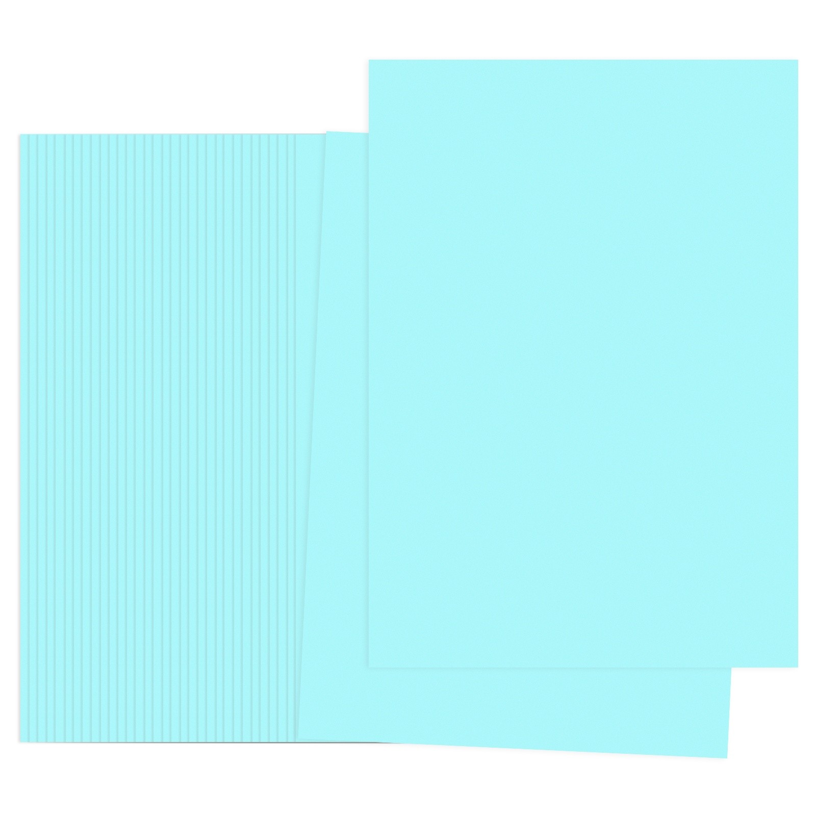 Light Blue Color Copy Paper, 100 Sheets 11.7×8.3″ A4 70gsm