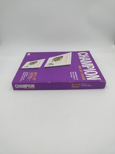 Champion Ink Jet Paper Matte Finish 2 Side Weight .28 lbs 8 1/2″ x 11″