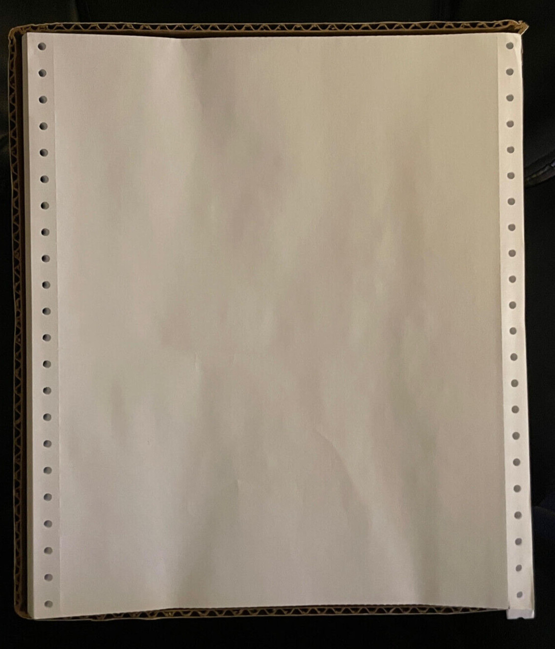 NEW IN BOX Printworks Professional Continuous Computer Paper 9.5×11″ 2500 Sheets