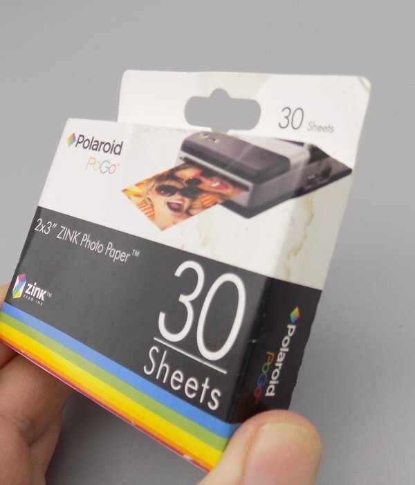 Polaroid Zink Photo Paper 30 Sheets 2×3 Inch New Old Stock Exp 08/09 POGO