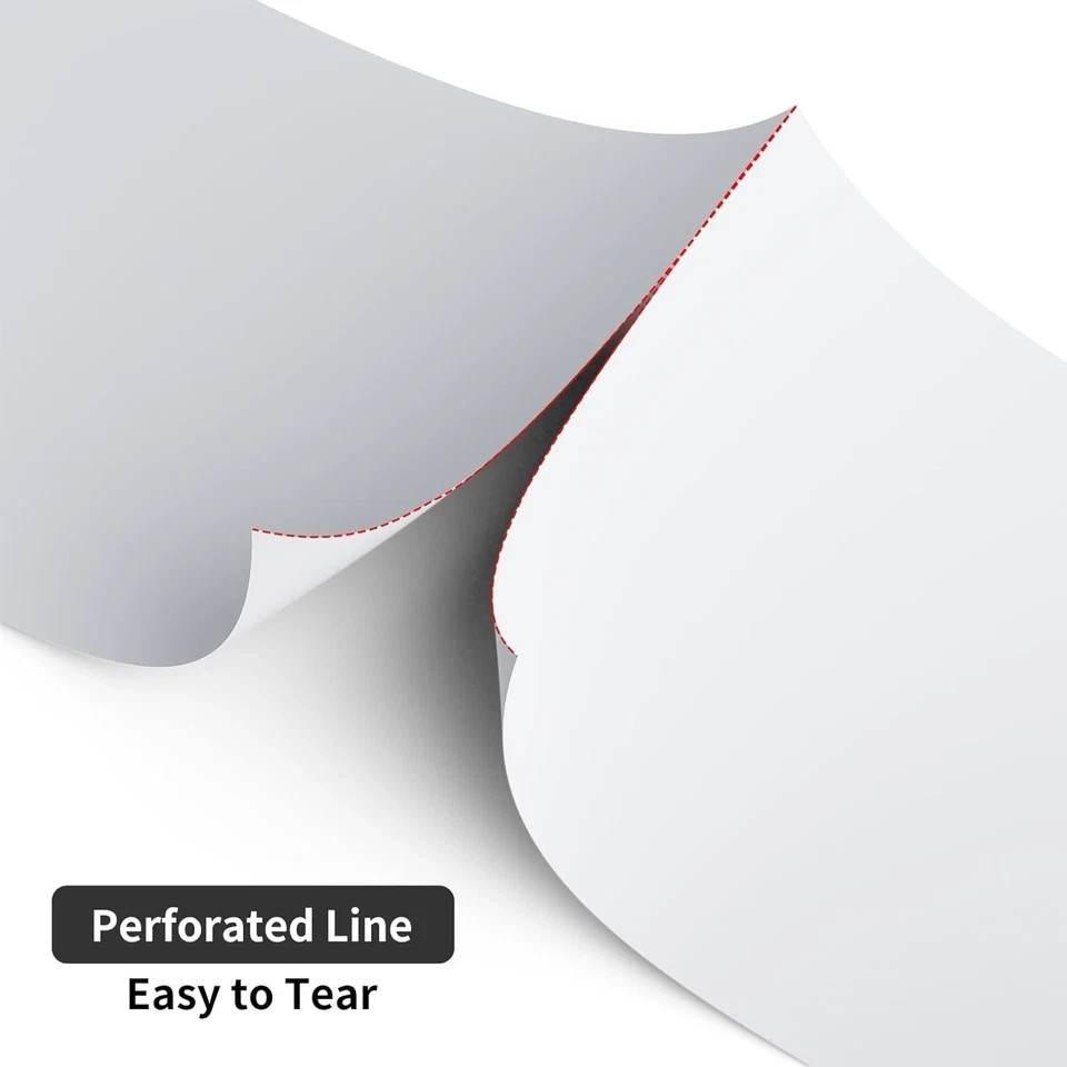9527 Product 8.5 x 11 Inch Thermal Printer Paper White US Letter, 200 Sheets