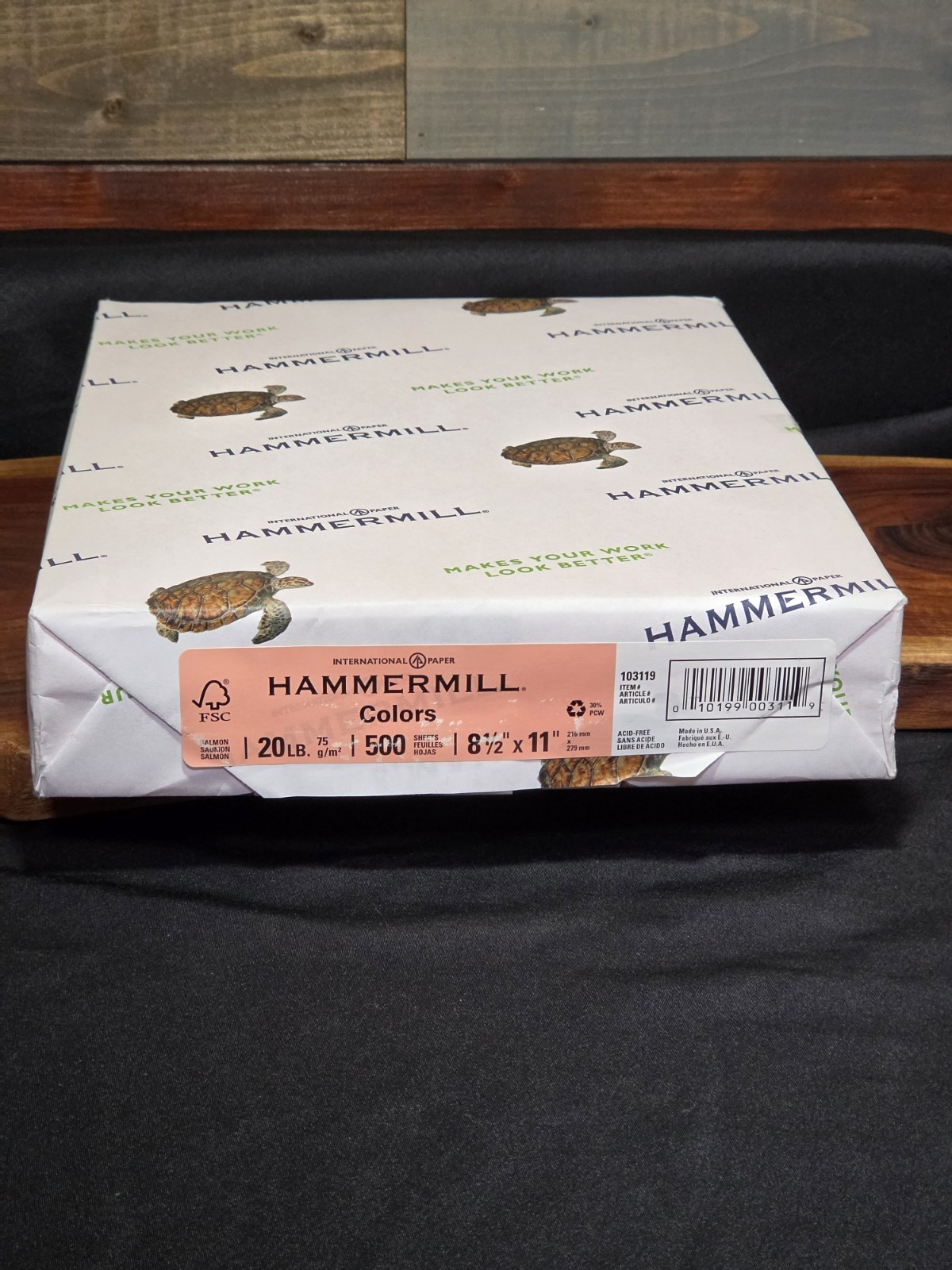 Hammermill Colored Printer Paper Made In USA 20 lb (SALMON) , 8.5 x 11-500 Sheet