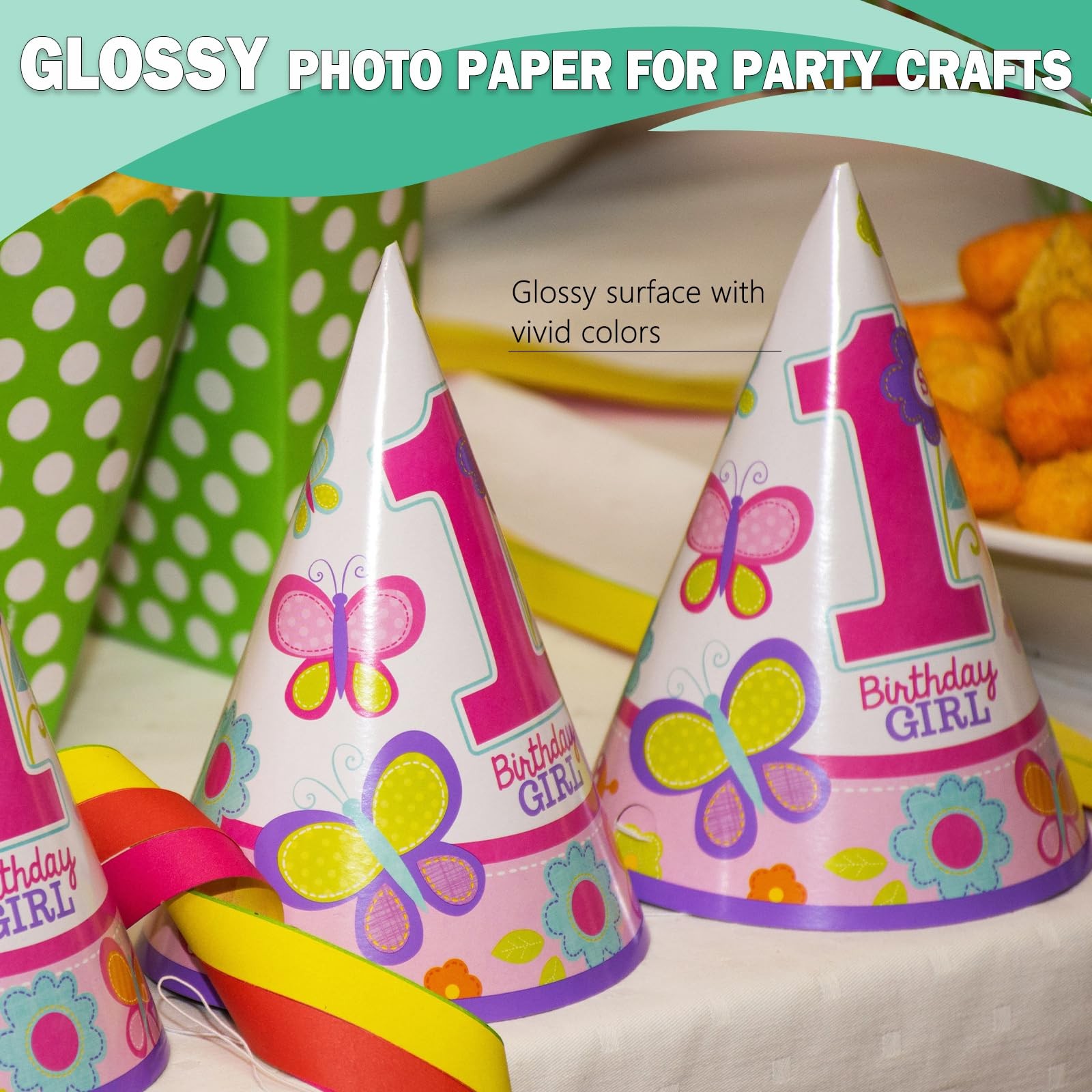 Glossy Photo Paper 3.5×5, 4×6, 5×7, Photo Printer Paper for Inkjet, 150 Bulk …