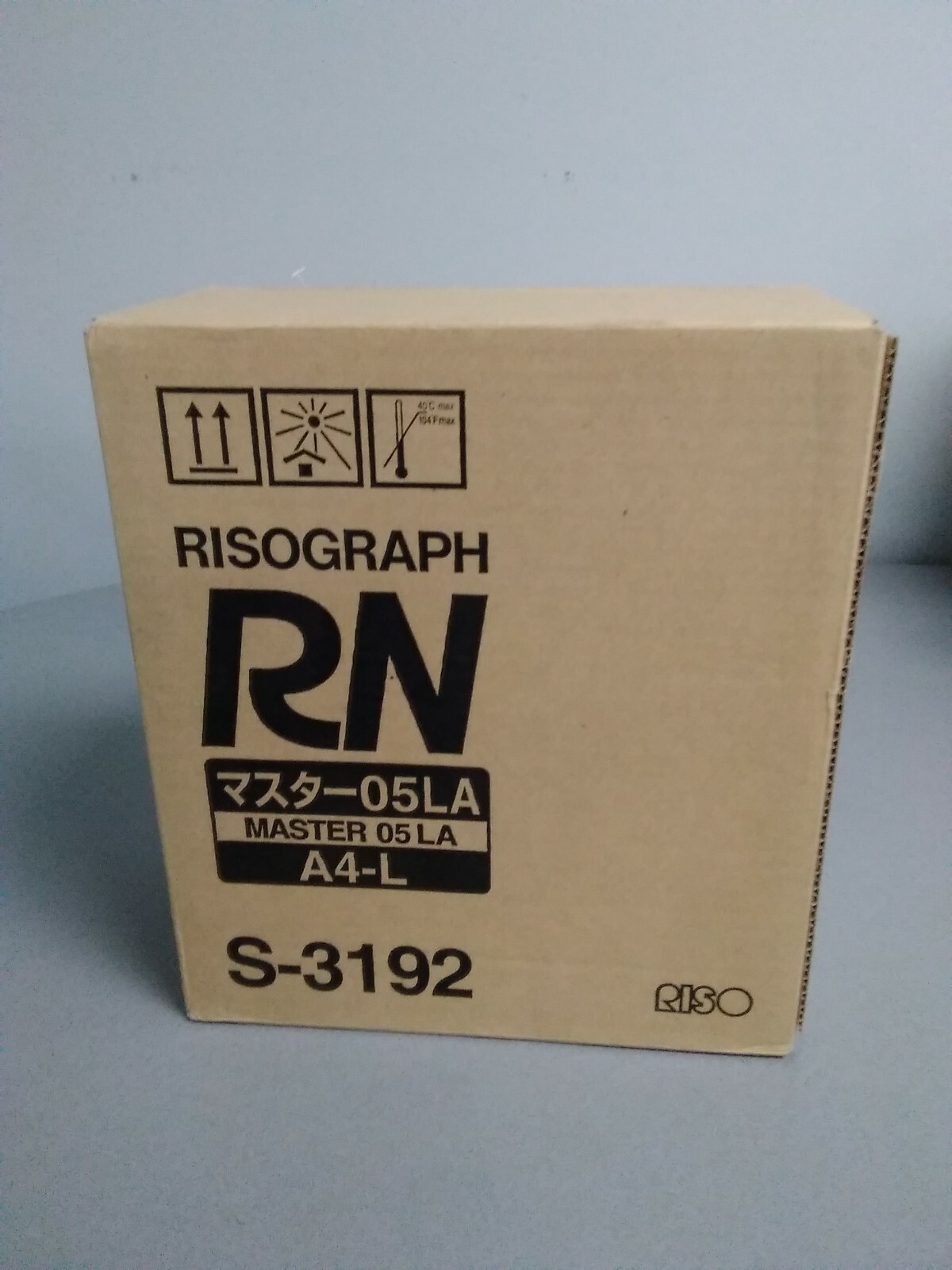 Risograph S-3192 A4-L Paper Master Rolls 05LA For RN 2000, RN 2030, RN 2130