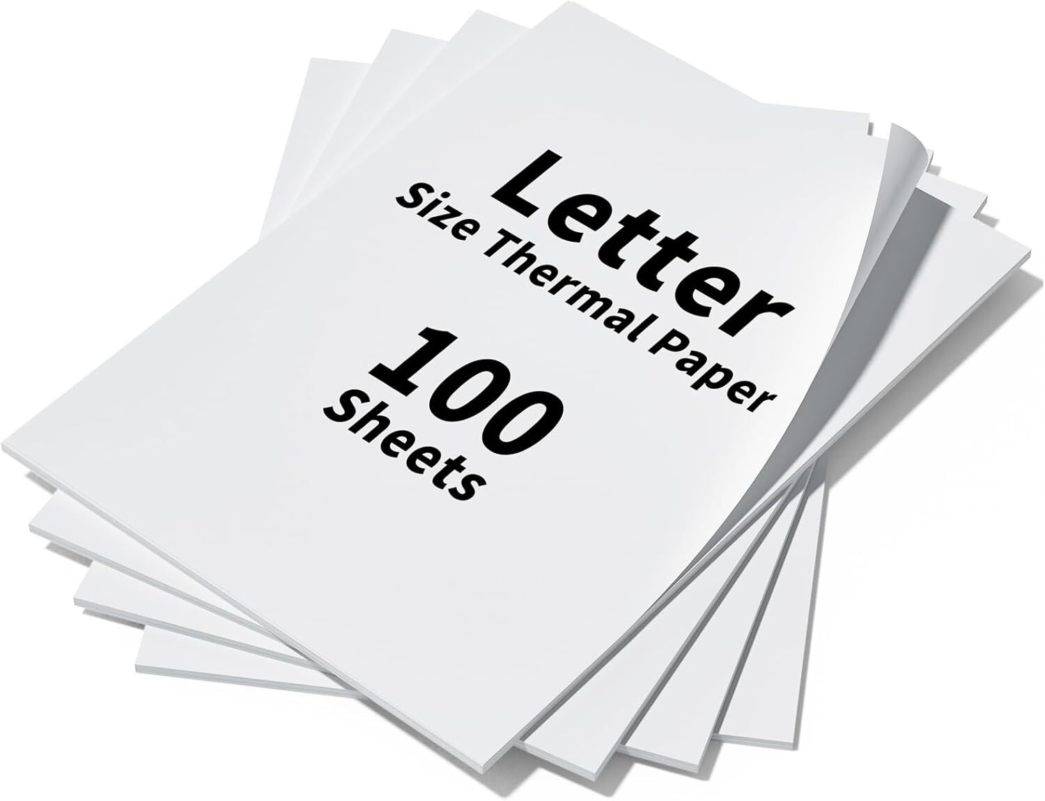 100 Sheets A4 Thermal Printer Paper 8.5×11″ for M08F M832 M834 Portable Printer