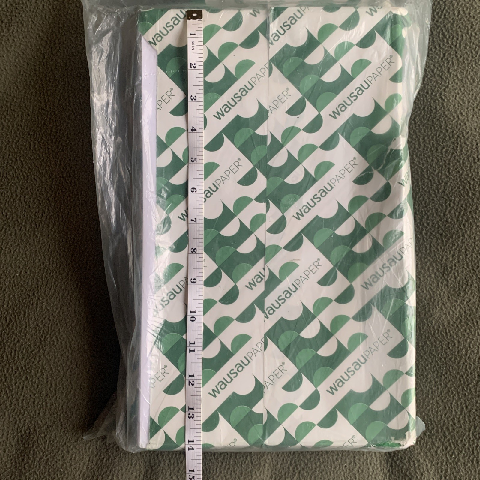 Wausau White Printer Paper. 8 1/2” X 14”. Open Package.