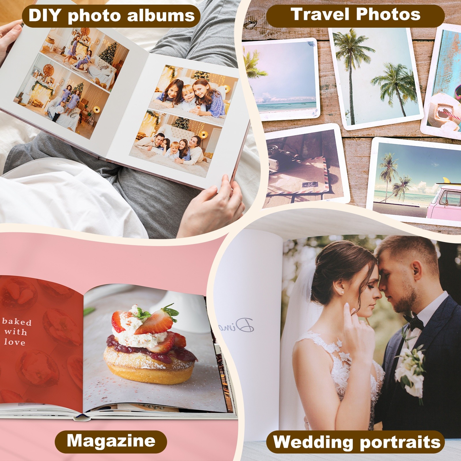 6″x4″ RC Satin Photo Paper, 25 Sheets Inkjet Photo Paper 260GSM Resin Coated
