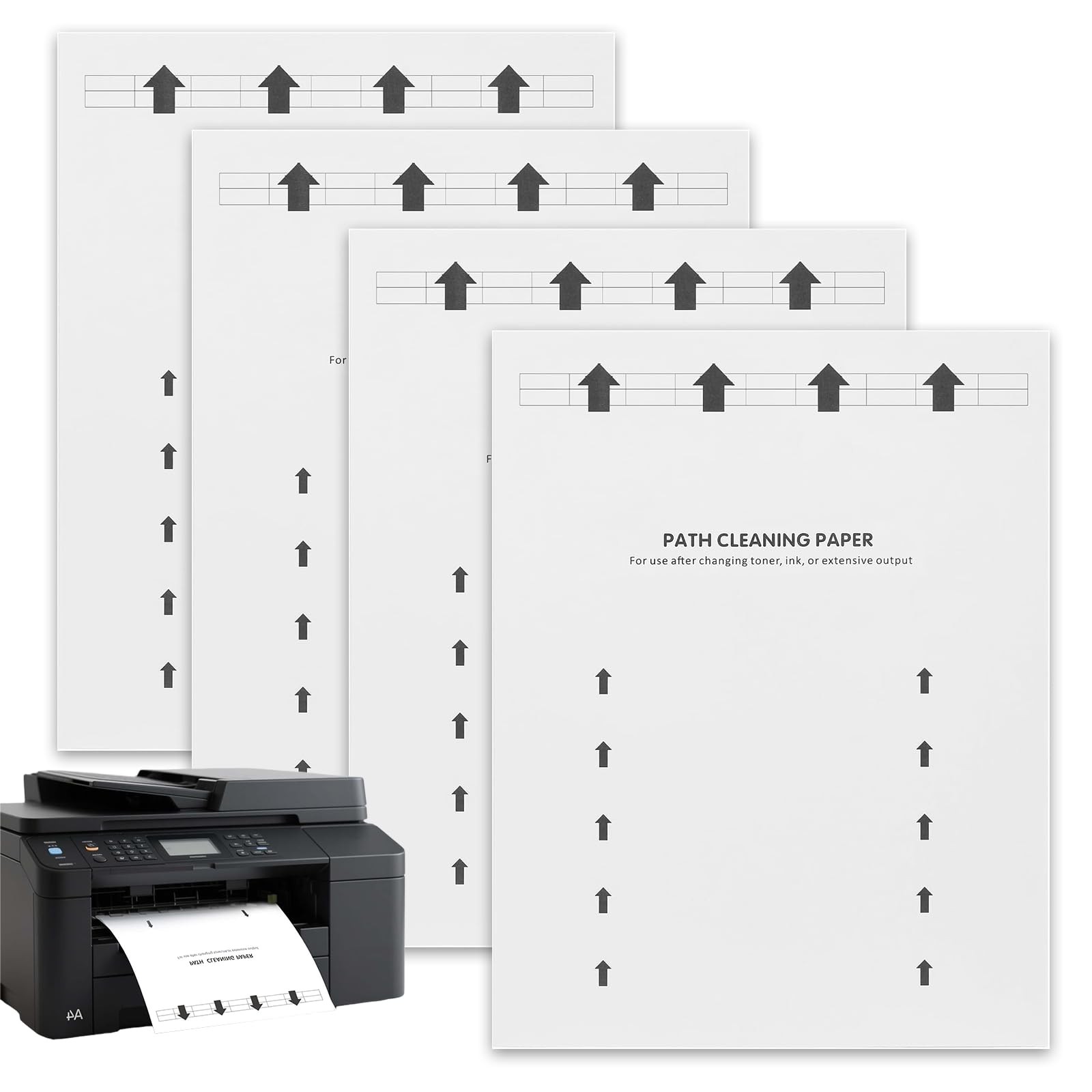 Printer Cleaning Sheets 15-Pack – 【Removes Ink, Dust, Dirt & Debris】8.5 x 11 …