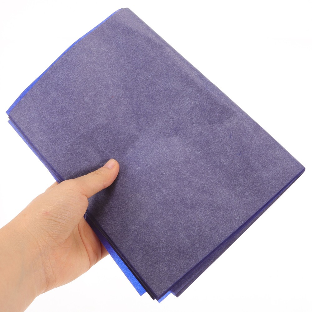 Reusable Graphite Paper Transfer Sheets Dark Blue for Home Office Art Projects
