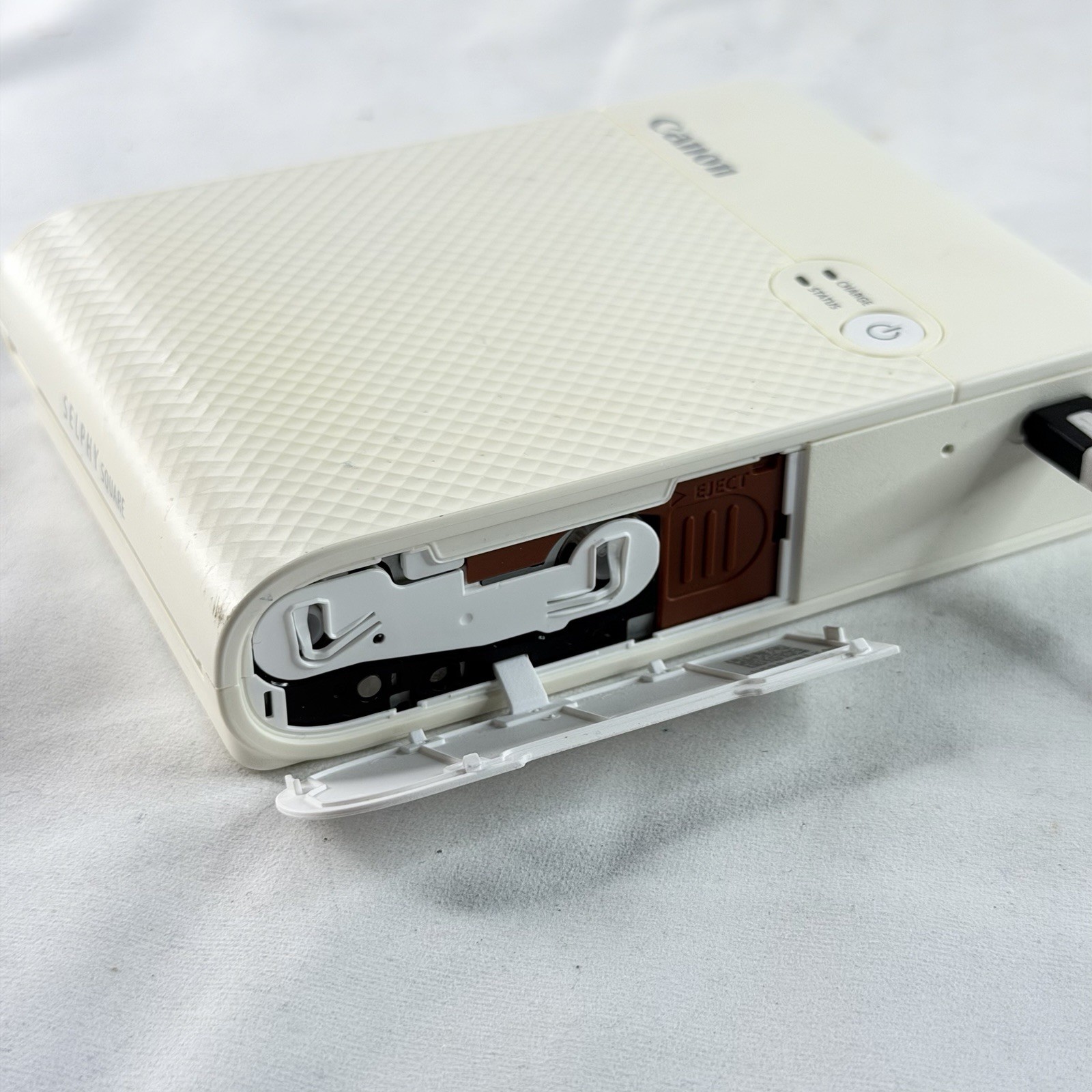 Canon SELPHY Square QX10 Smartphone Printer White (Heavy Duty/Sticker/Compact)