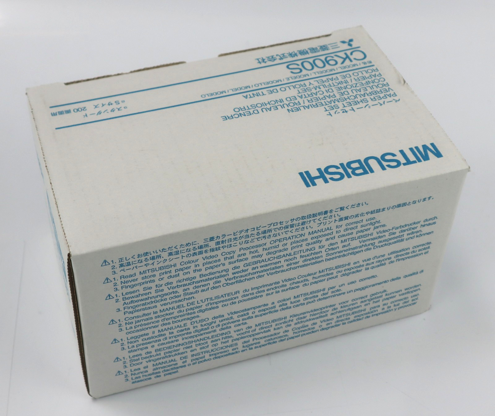 Mitsubishi CK900S set ribbon + paper for the CP900 series e.g. CP900D / 900E