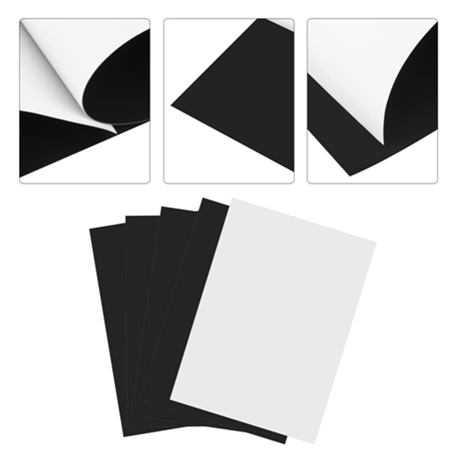 Magnetic Paper A4 Printable 5 Sheets White, Magnetic Sheet for Inkjet Printers,…