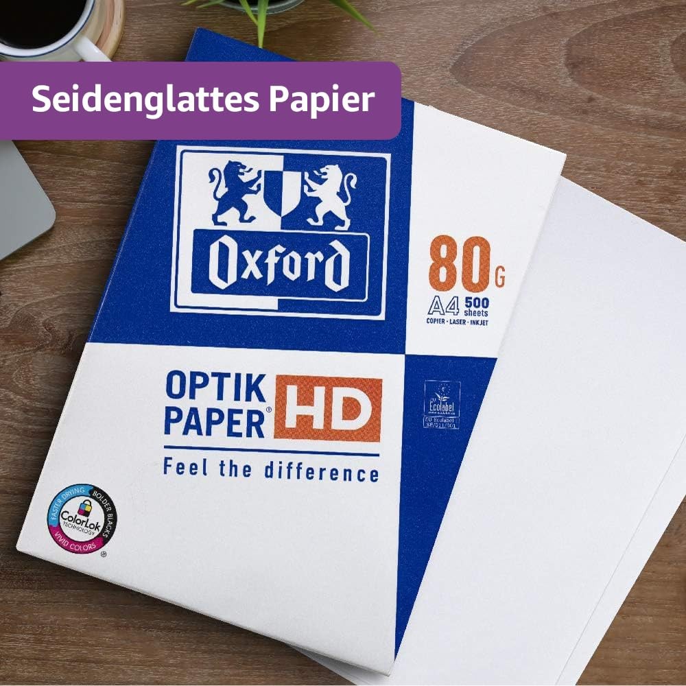 Copy/Printer Paper, Premium, 500 Sheets, A4 Paper, 1 Pack