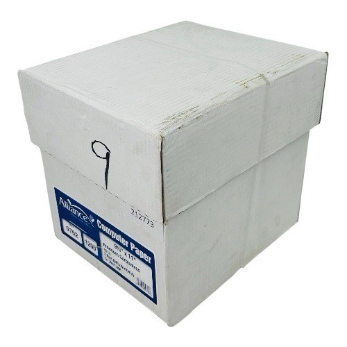 Alliance Continuous Computer Paper 9.5 x 11 Premium Carbonless 3 Part White*READ