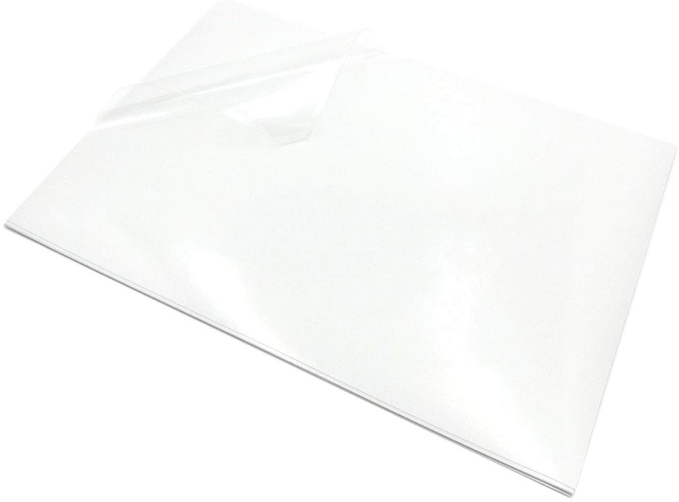 HTVRONT 15x Inkjet Printable Transparent Clear Vinyl Sticker Paper 8.5″x11″