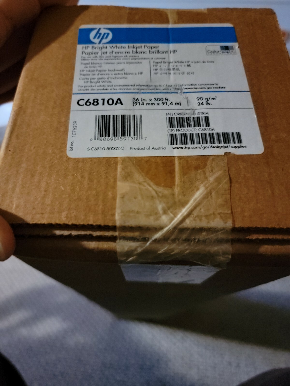 HP C6810A Inkjet Paper