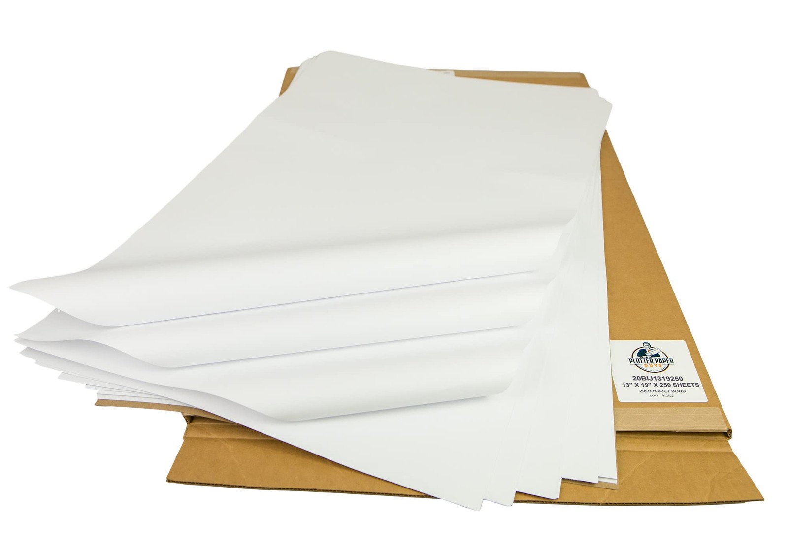 20lb Uncoated Inkjet Bond Paper, 13″ x 19″, 250 sheets per pack