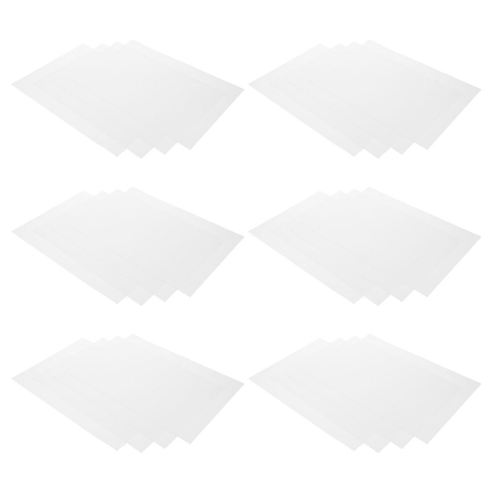 50 Pcs Labels for Printer Removable Matte Printable Sticker Paper