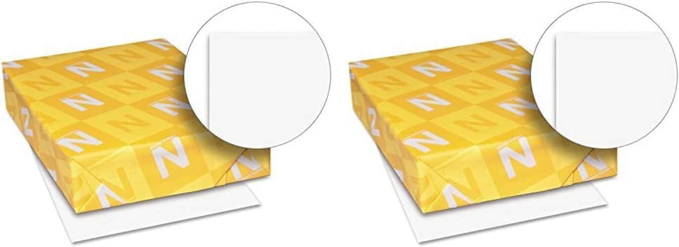 Neenah Vellum Bristol Paper, 8.5″ x 11″, Acid-Free, 250 Sheets for Versatile Use