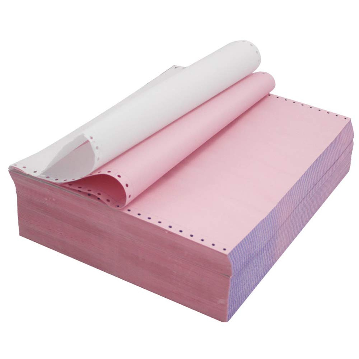 FirstZi Blank 9.5×11 Inches Continuous Feed Computer Paper Fanfold for Dot Ma…