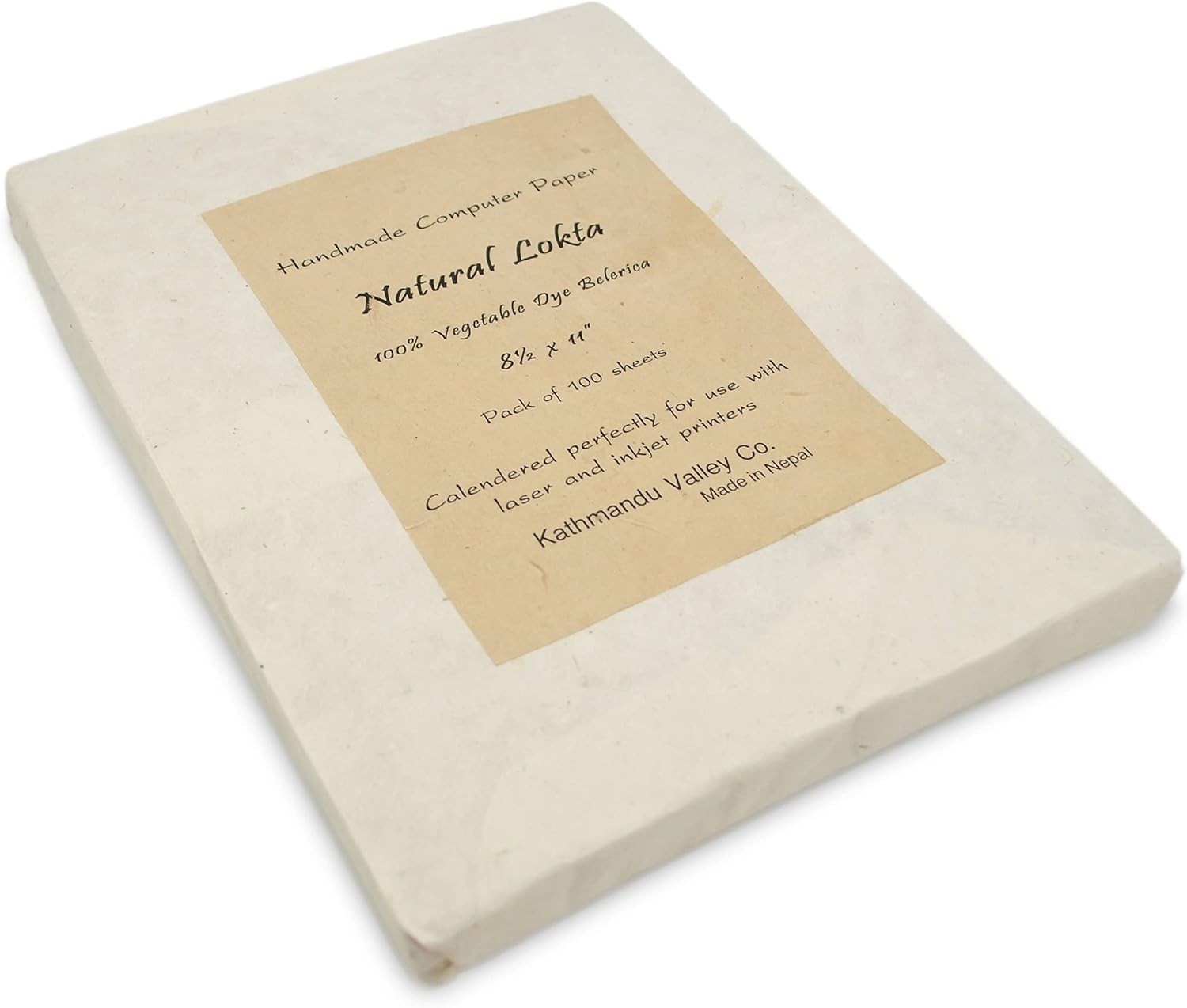 Handmade Lokta Vintage 8.5×11″ Printer Paper for Laser and Inkjet Decorative …