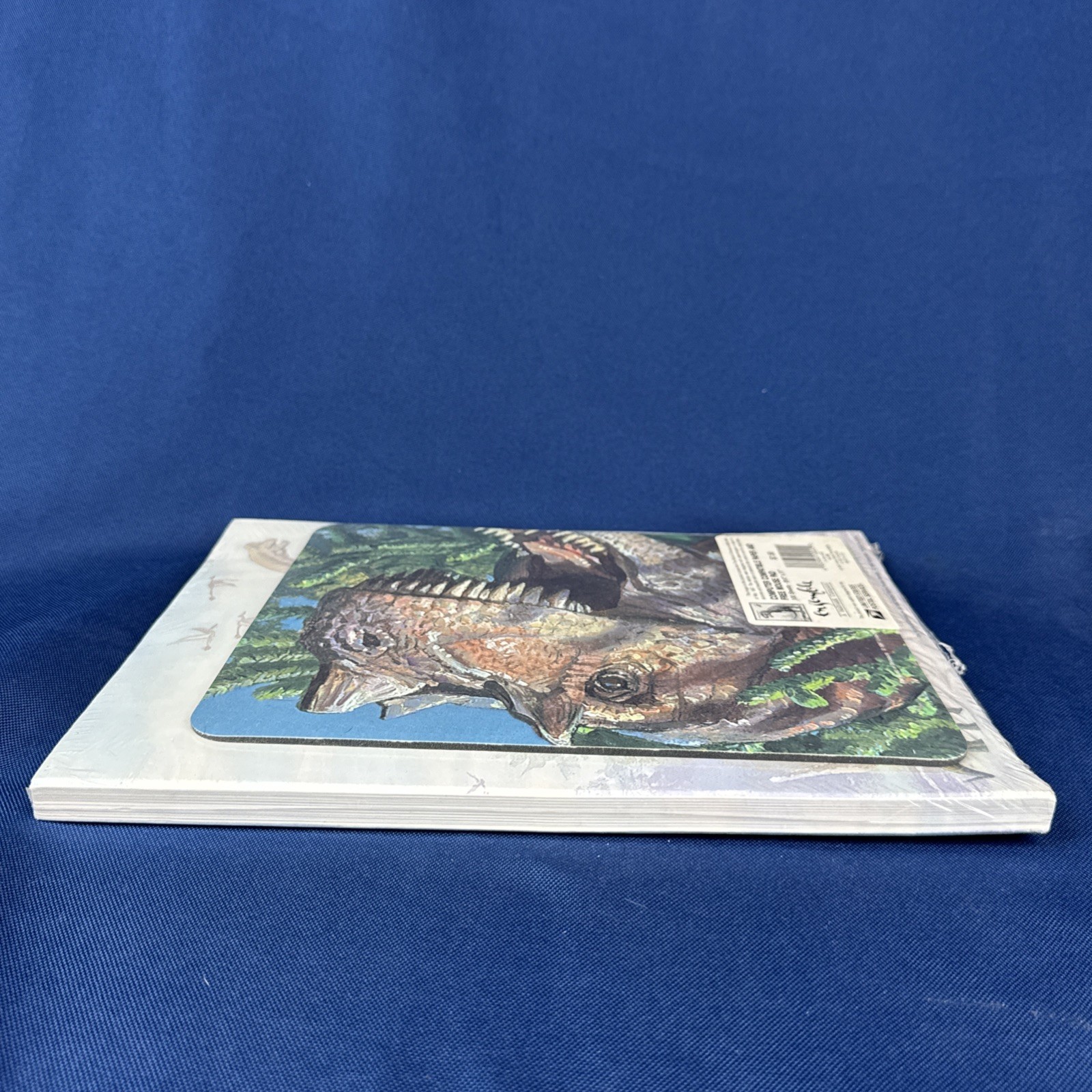 VTG 1997 Dinosaur Printer Paper 100-Pk + MOUSE PAD Sealed USPS Brontosaurus USA