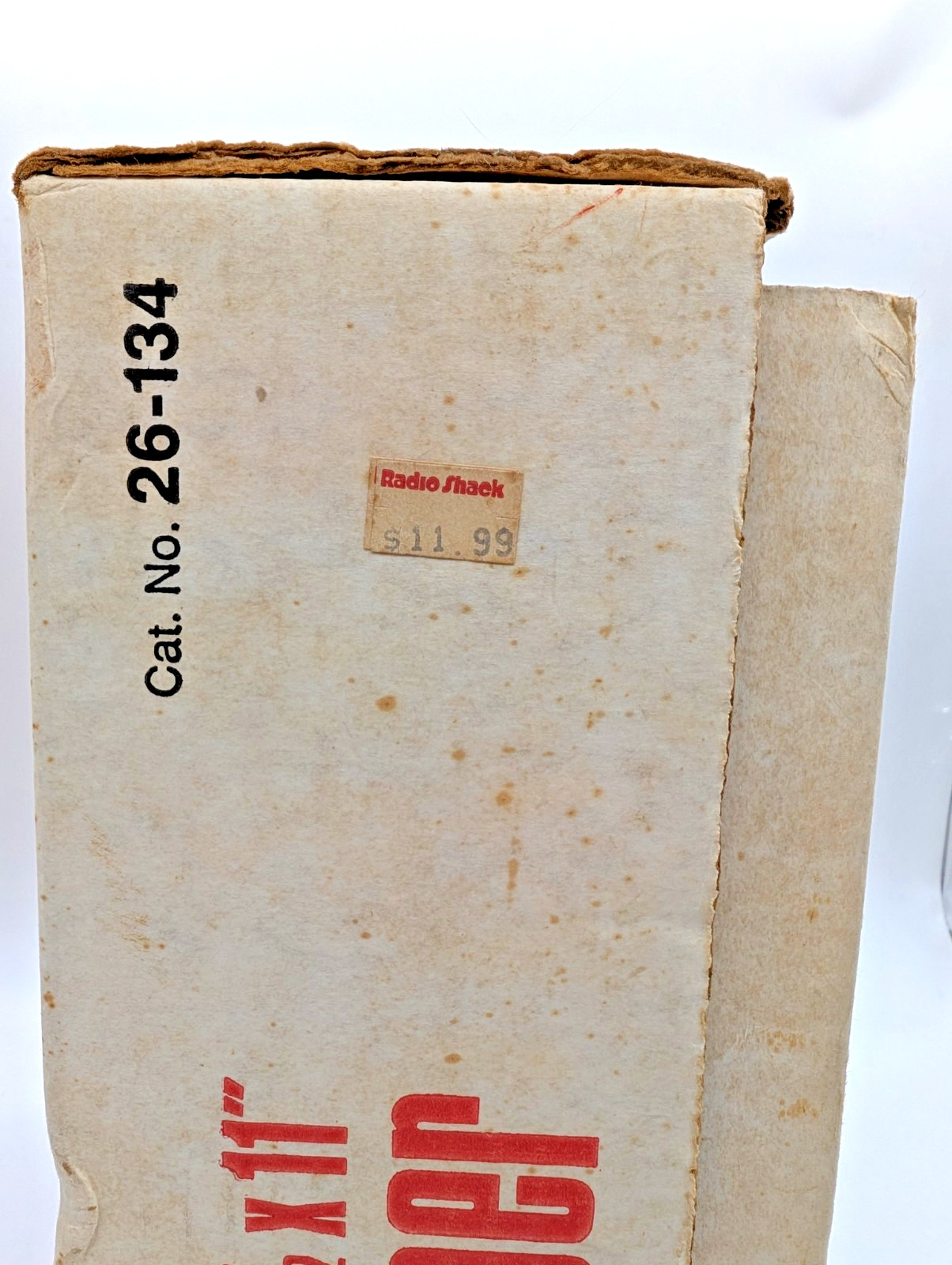 BOX ONLY – Vintage Tandy Computer Paper 9.5×11 1000 Sheets Radio Shack 26-134