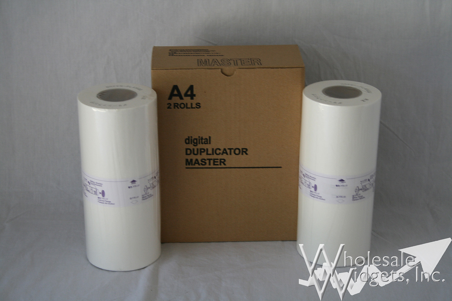 2 Master Rolls Compatible With Riso S-4250 For Risograph RZ220 RZ230 EZ RZ A4