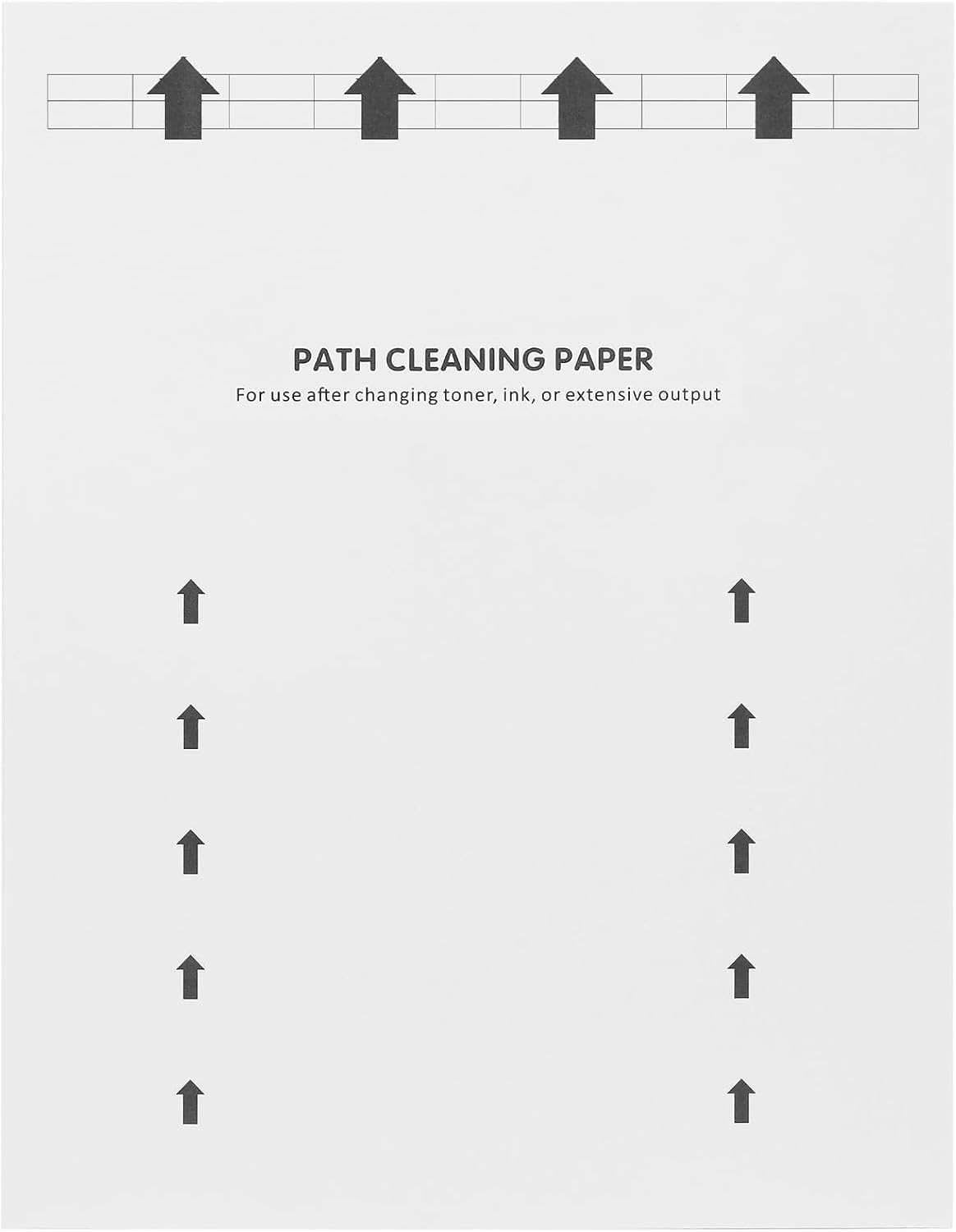 15-Pack Letter Size Printer Cleaning Sheets for Laser and Inkjet Copier Fax