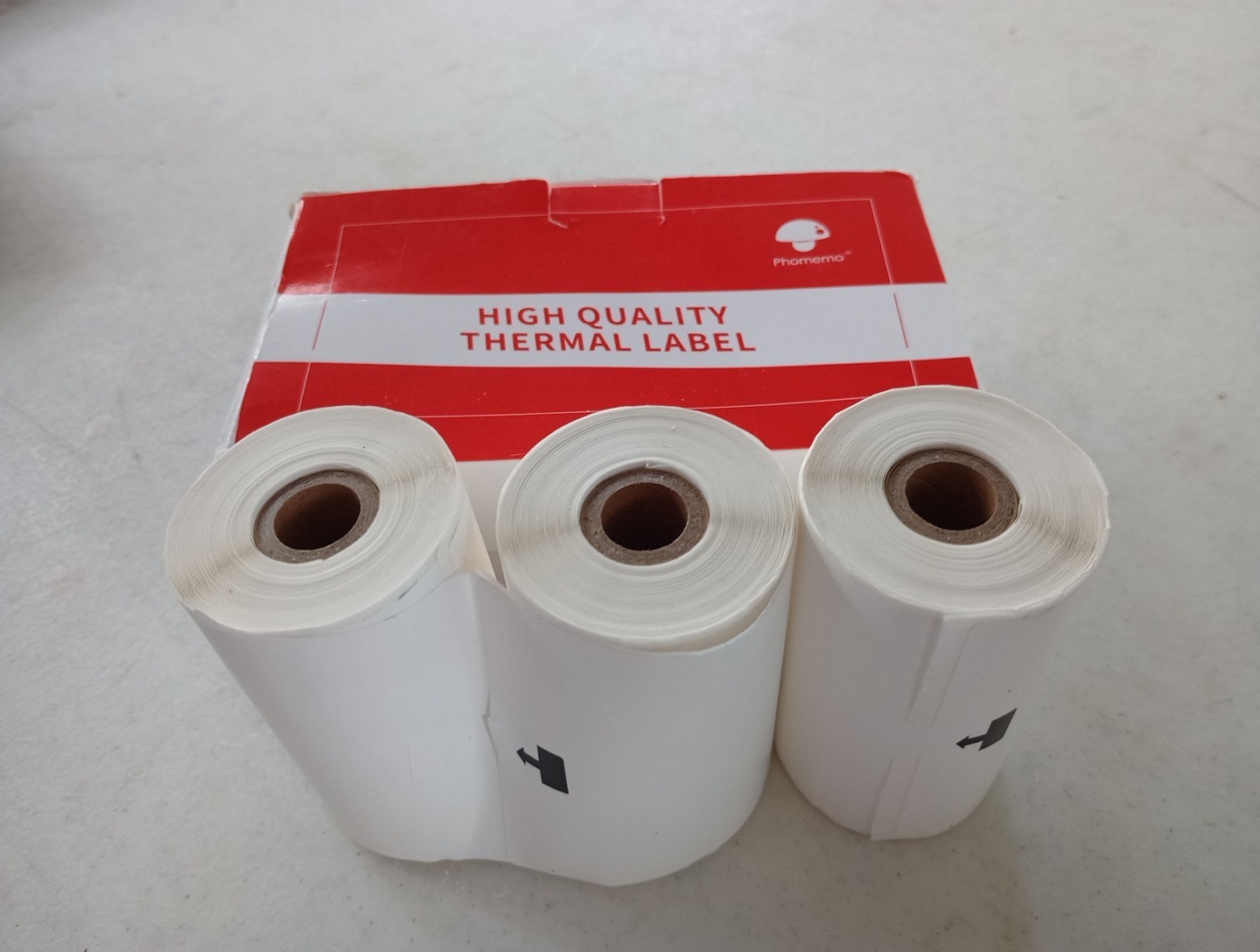 3 Square 70*80mm White Self-Adhesive Thermal Label for Phomemo M200/M220 Printer