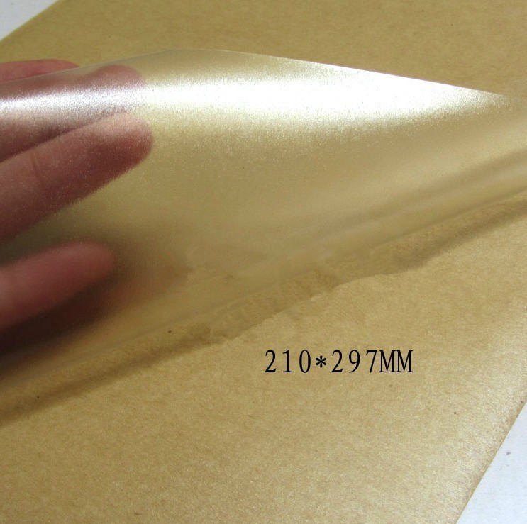 10x A4 Clear Transparent Glossy Self Adhesive Sticker Paper Label Laser Print