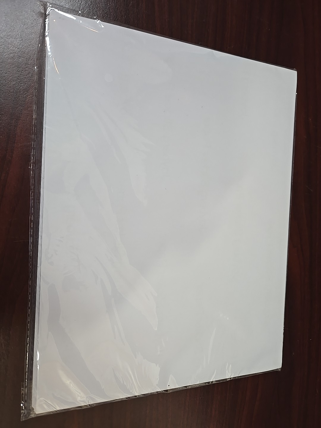 Printable Sticker Paper for Inkjet Printer, 40 Sheets 8.5”x11”, White