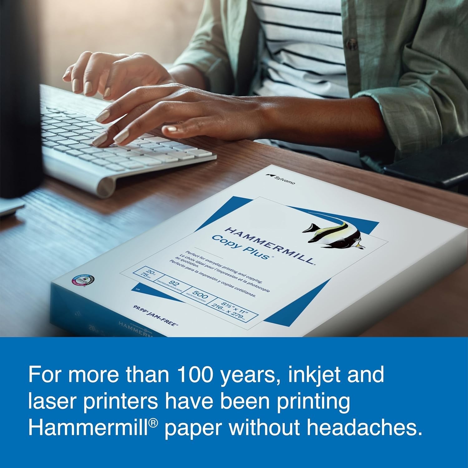 20 lb Copy Plus Paper, 2500 Sheets, 8.5×11 – 92 Brightness Guaranteed