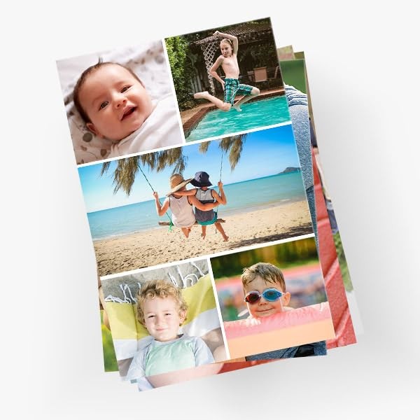 Evergreen Goods 50 Sheets A4 Matte White Double Sided Photo Paper 140gsm, Inkj…